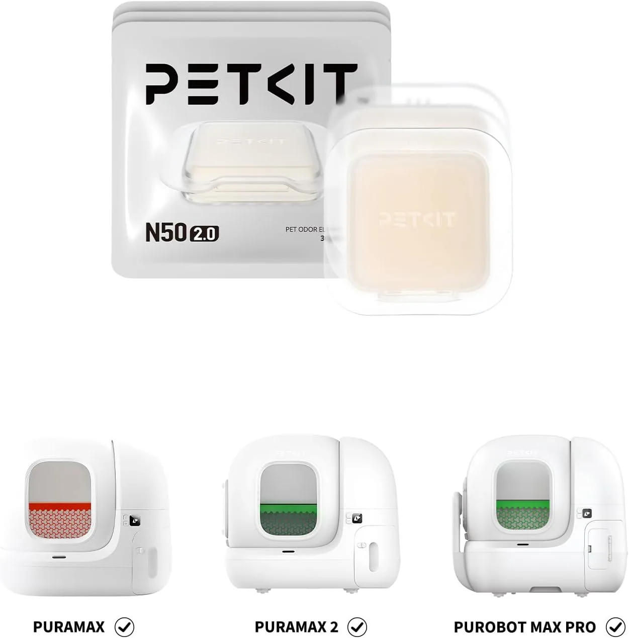 PETKIT N50 2.0 for PuraMax, (Pack of 3) - Image 2