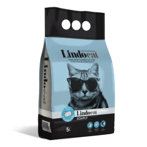 LindoCat White Bentonite Soaply Scented, 5L