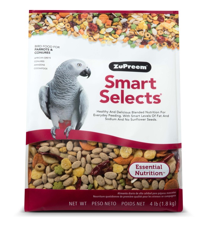Zupreem Smart Selects Parrots & Conures 4lb