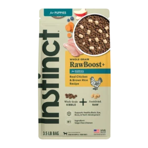 Instinct Raw Boost Whole-Grain Chicken & Brown Rice Dry Puppy Food, 1.5 kg