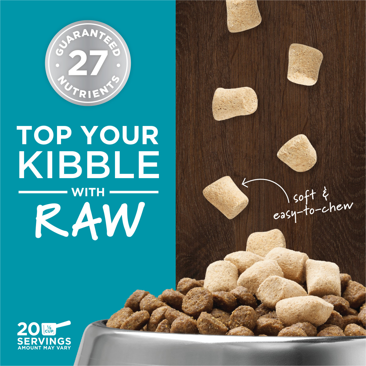 Instinct Raw Boost Mixers Multivitamin Freeze-Dried Raw Dog Food Topper, 5.5oz - Image 2