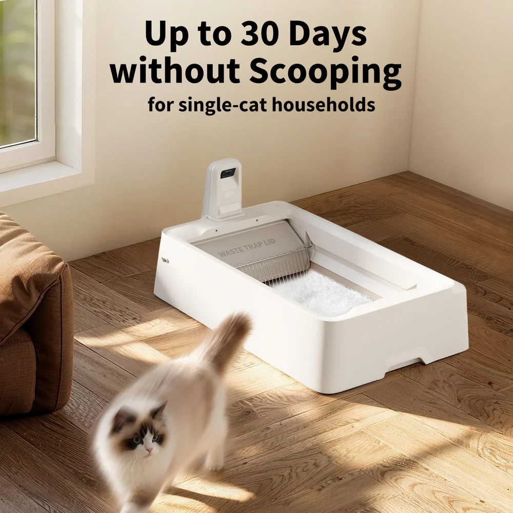 PetKit Purobot Crystal Duo Automatic Cat Litter Box with Camera - Image 3