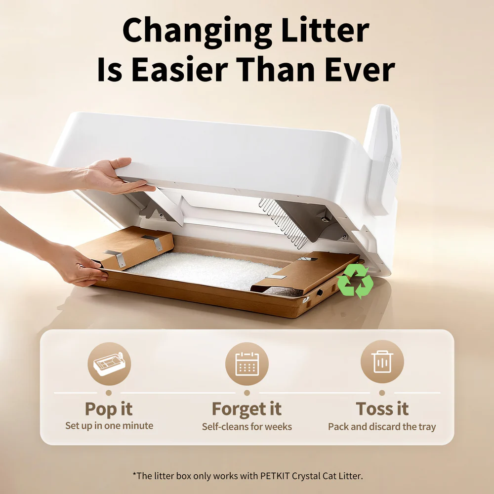 PetKit Purobot Crystal Duo Automatic Cat Litter Box with Camera - Image 8