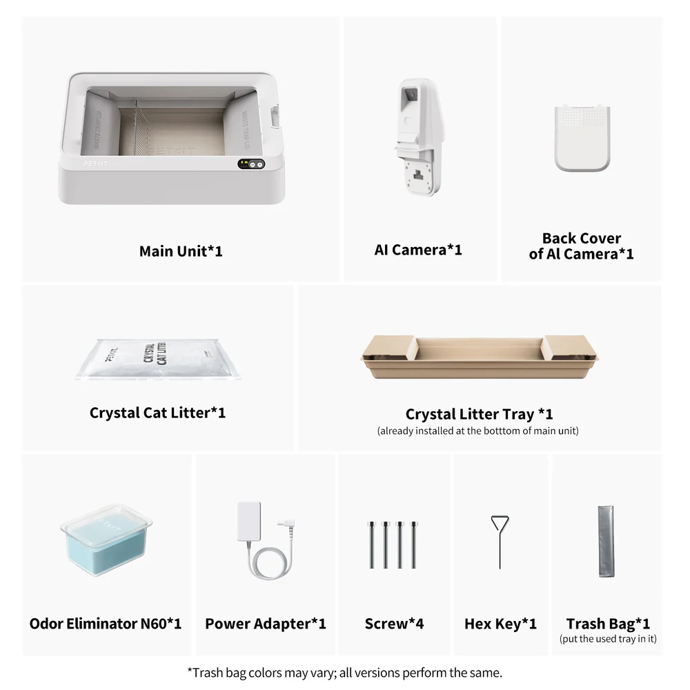 PetKit Purobot Crystal Duo Automatic Cat Litter Box with Camera - Image 4
