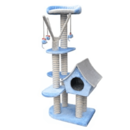 Fauna SAGRADA Cat Scratching Tree, Blue