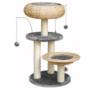 Fauna Lorenz Stylish Cat Scratching Tree, Grey