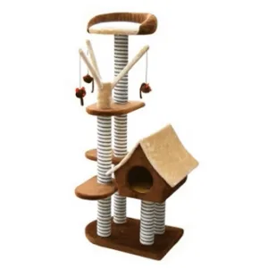 Fauna Sagrada Cat Scratching Tree, Brown