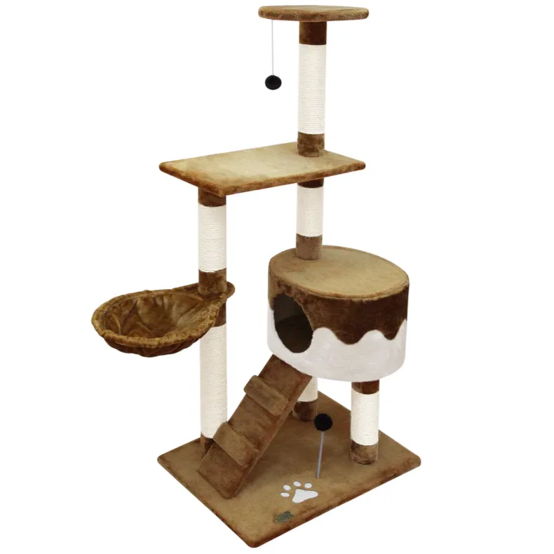 Fauna ANAPAULA Cat Tree, Brown/Beige