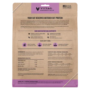 Alternative view of Vital Essentials Freeze-Dried Turkey Entree & Mixer Soft Nibs Cat Food, 12oz
