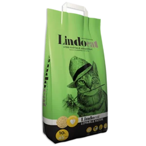 Lindocat Lovable Nature Biodegradable Clumping (Corn), 6L