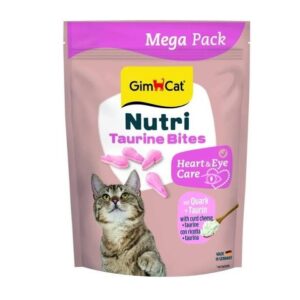 GimCat Nutri Taurine Bites Heart & Eye Cat Treats, 425g